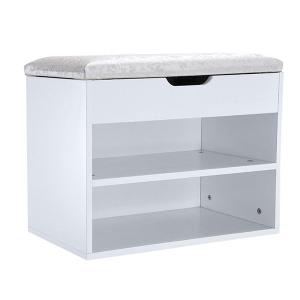 Cushioned shoe cabinets are used for bathrooms and doorways