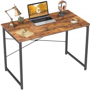 Rustic Brown Simple Style Computer Desk Home Office Laptop Desk Writing table