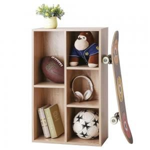 Wooden 5-Cube Open shelf File Floor standing bookshelf display shelf cabinet